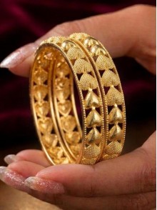 Gold Plated Bangles